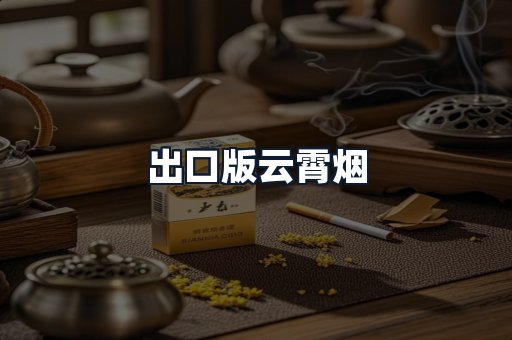 出口版云霄烟